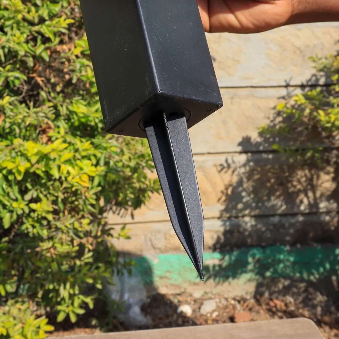 bottom part of the solar light